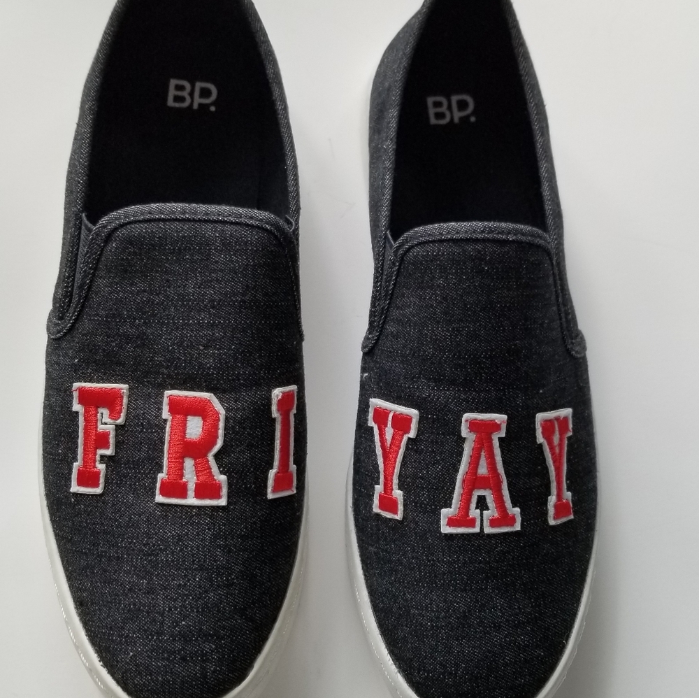 BP Nordstrom's  FRI-YAY denim loafers